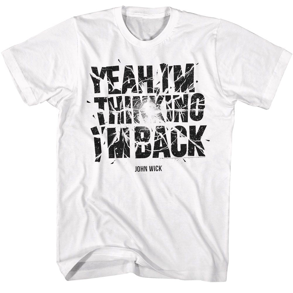 John Wick - JOHN WICK EXPLOSIVE TEXT Adult Shirt