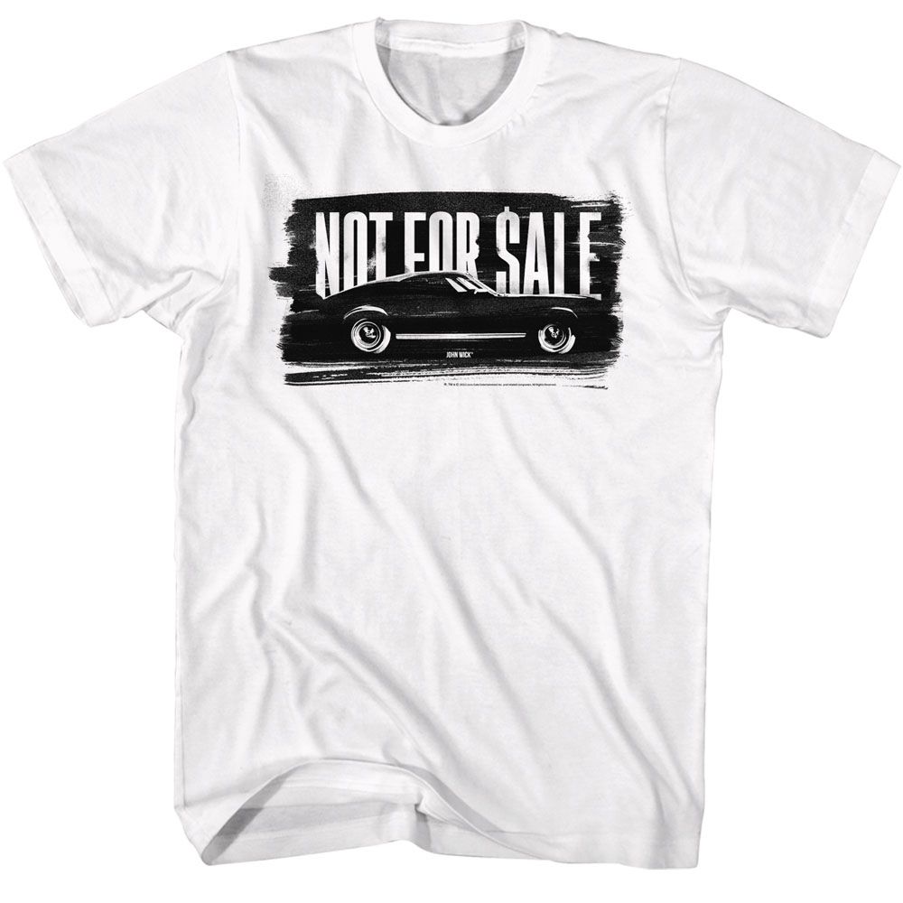 John Wick - JOHN WICK NOT FOR SALE Adult Shirt