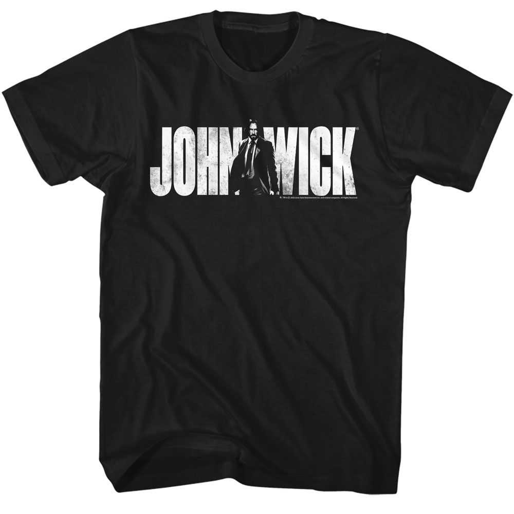 John Wick - JOHN WICK WITH NAME Adult Shirt