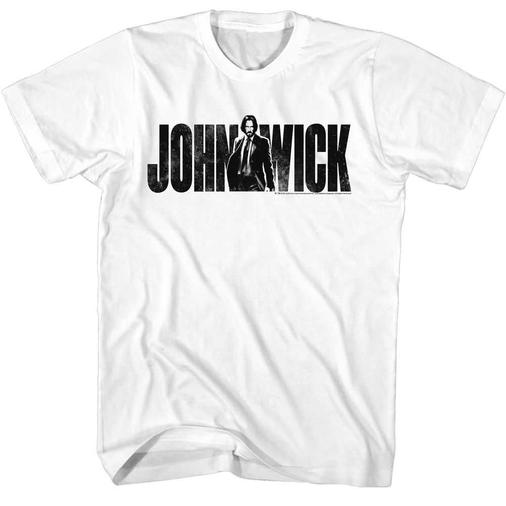 John Wick - JOHN WICK WITH NAME Adult Shirt