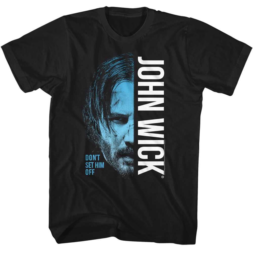 John Wick - JOHN WICK HALF FACE Adult Shirt