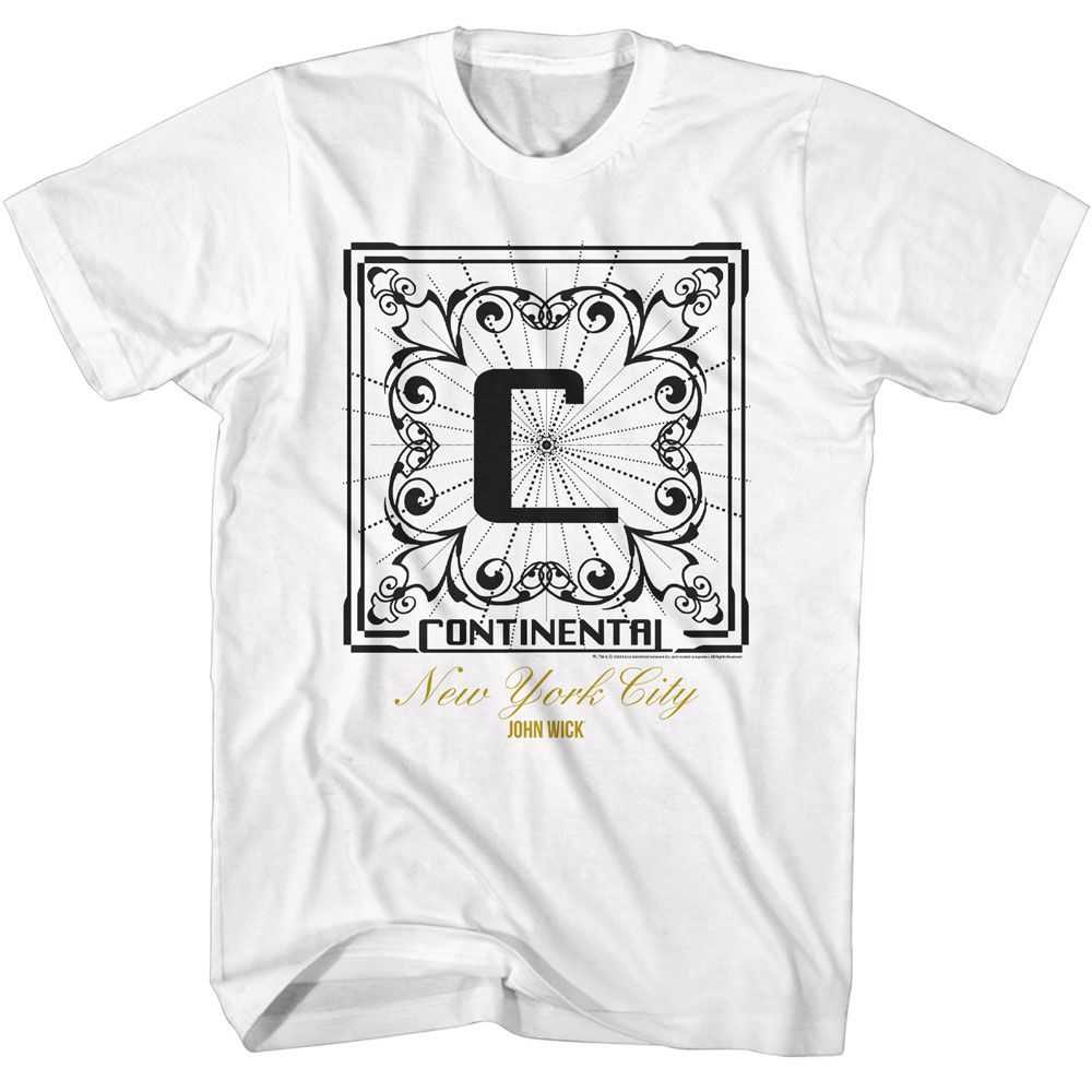 John Wick - JOHN WICK CONTINENTAL NYC SQUARE Adult Shirt