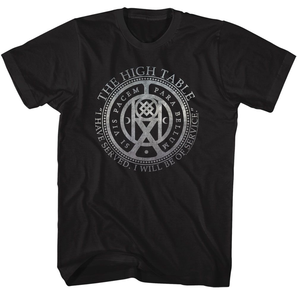John Wick - JOHN WICK HIGH TABLE COIN SYMBOL Adult Shirt