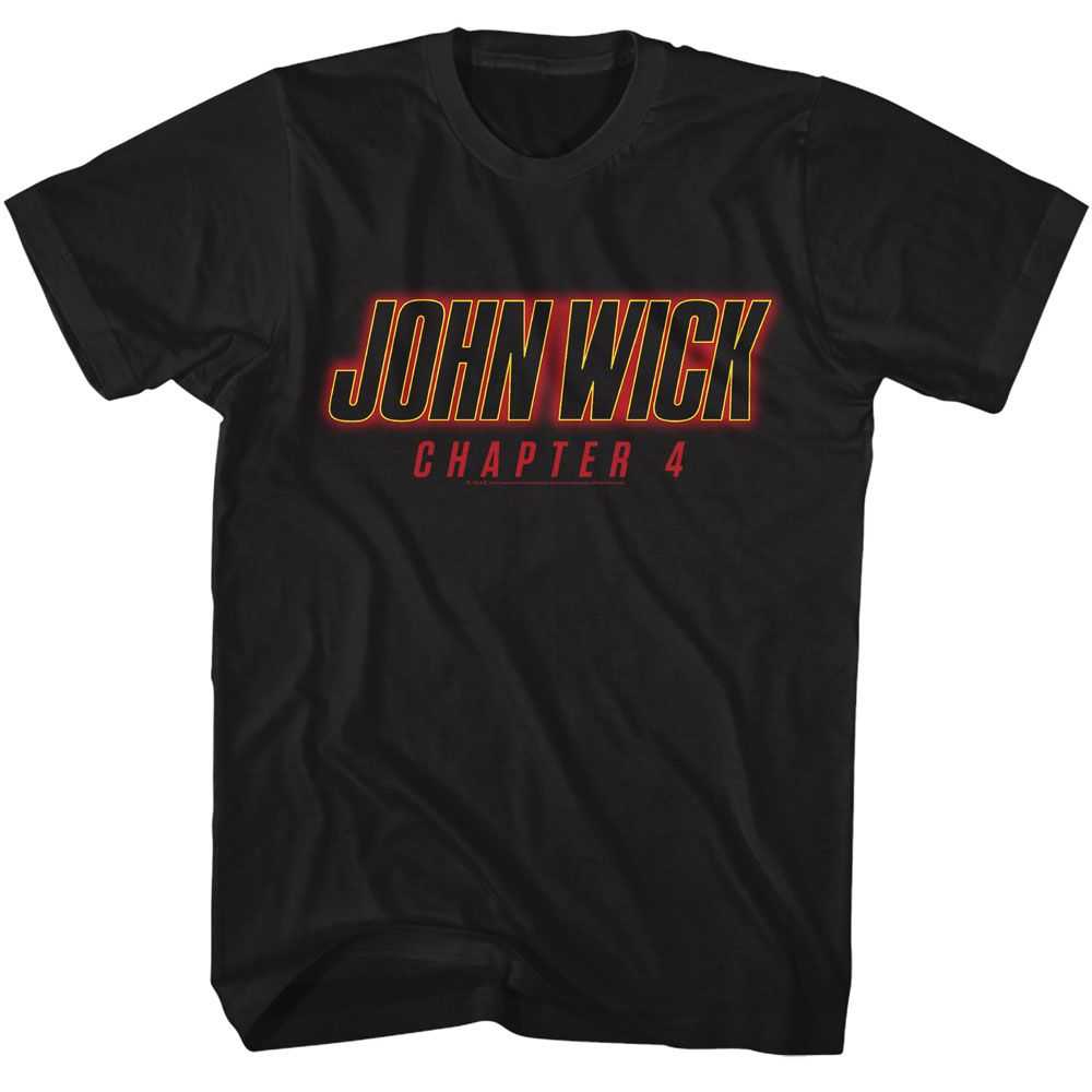 John Wick - JOHN WICK CHAPTER 4 LOGO Adult Shirt
