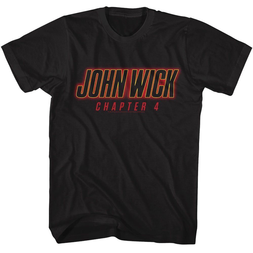 John Wick - JOHN WICK CHAPTER 4 LOGO Adult Shirt