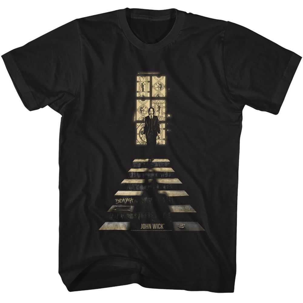 John Wick - JOHN WICK STAINED GLASS WINDOW Adult Shirt