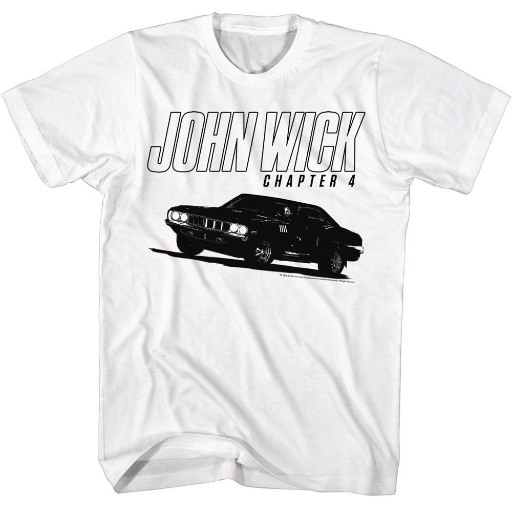 John Wick - JOHN WICK CHAPTER 4 CAR Adult Shirt