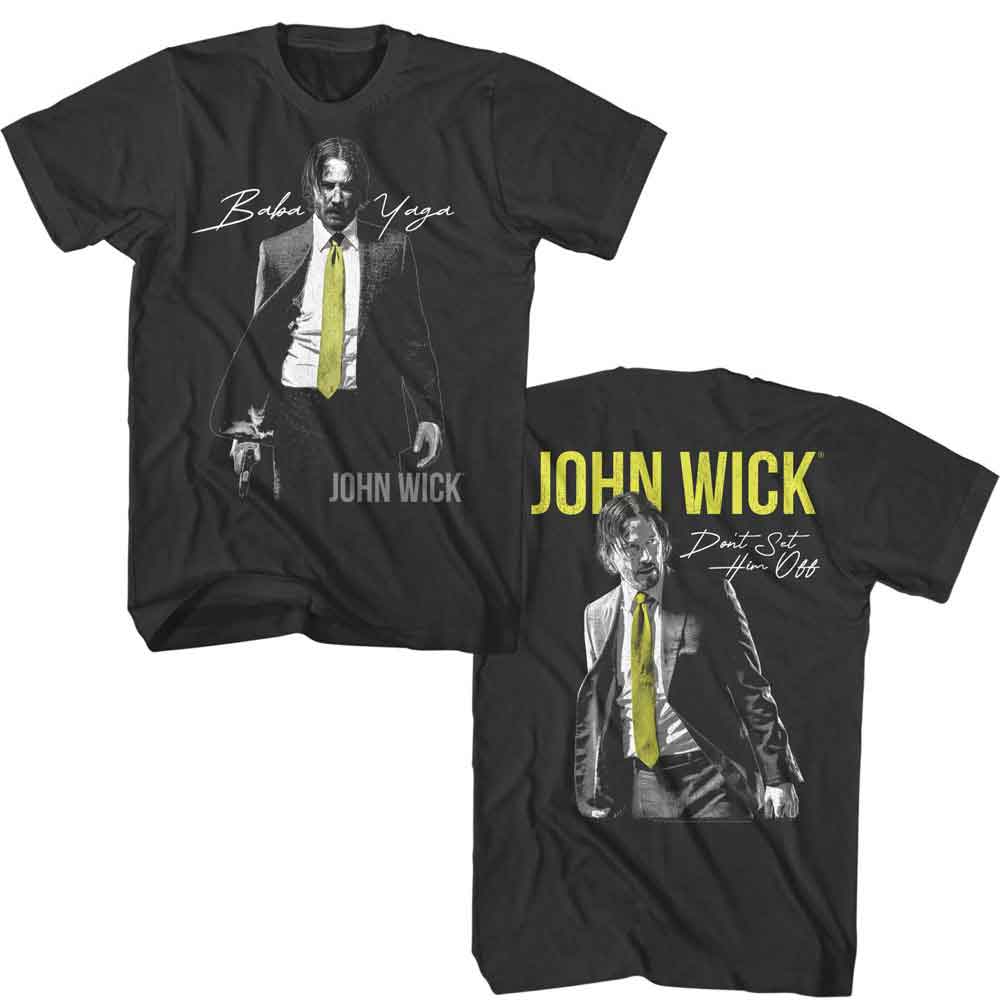 John Wick - JOHN WICK BABA YAGA SET OFF Adult Shirt