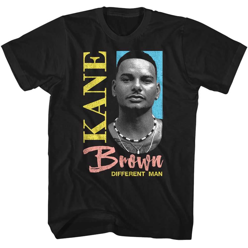Kane Brown - KANE BROWN DIFFERENT MAN TRI COLOR Adult Shirt