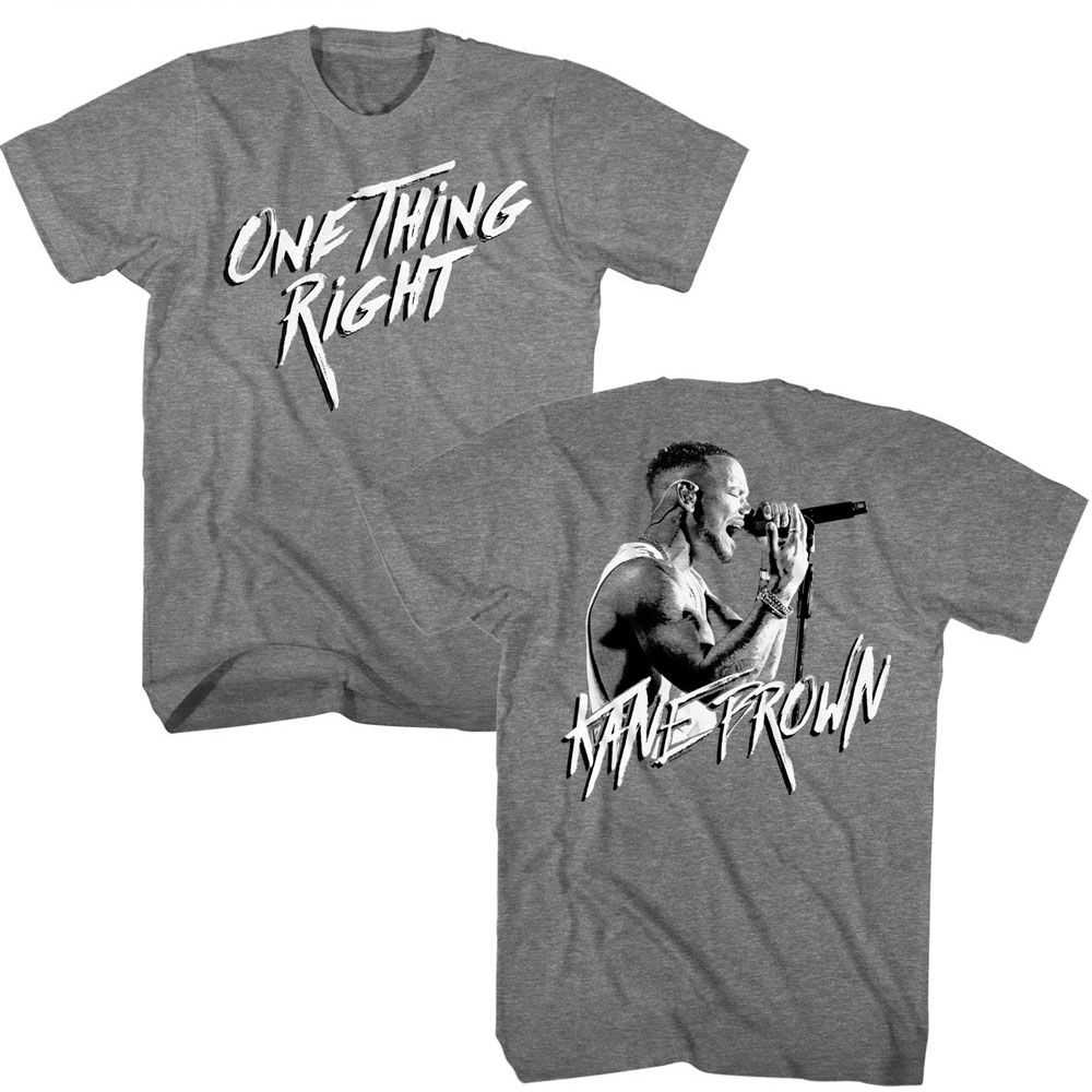 Kane Brown - KANE BROWN ONE THING FRONT AND BACK Adult Shirt