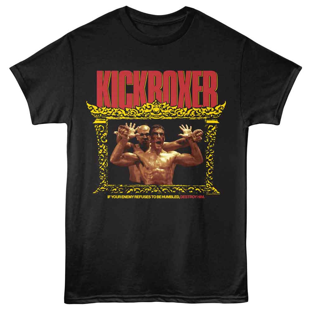 Kickboxer - KICKBOXER DESTROY YOUR ENEMY Adult Shirt