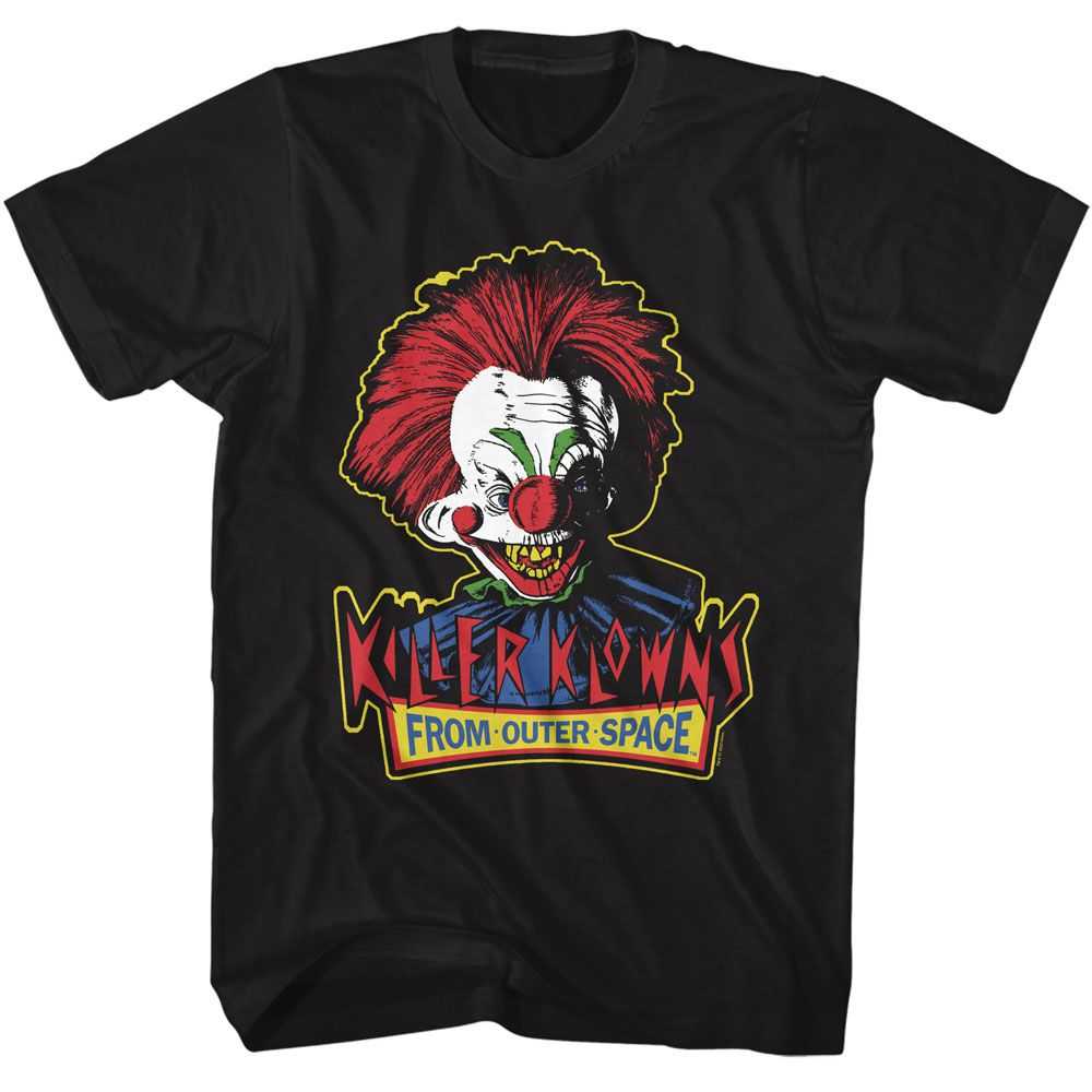 Killer Klowns - KILLER KLOWNS HEAD AND LOGO Adult Shirt
