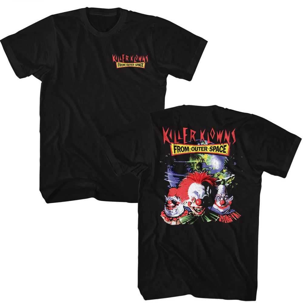 Killer Klowns - KILLER KLOWNS IN SPACE FRONT AND BACK Adult Shirt