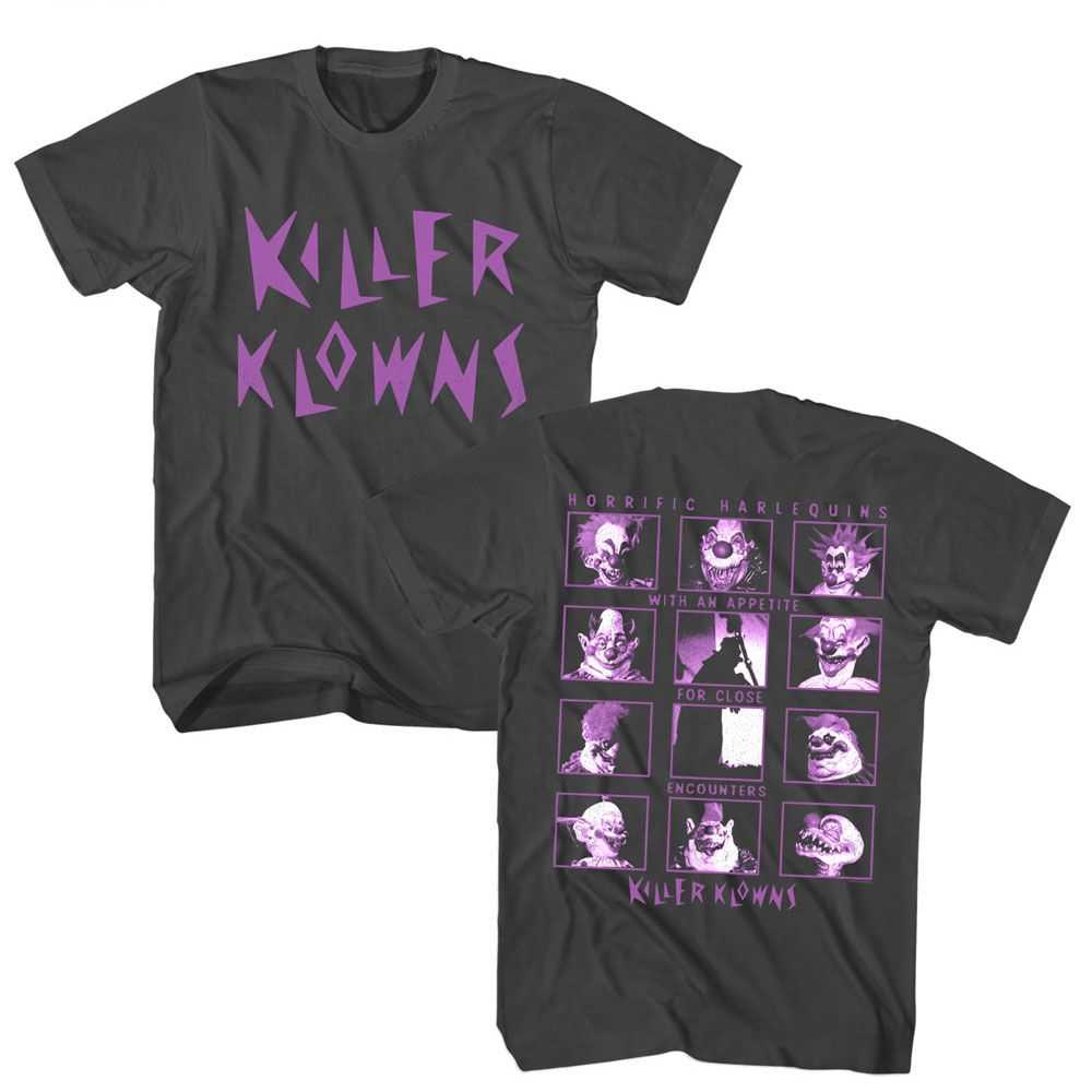 Killer Klowns - KILLER KLOWNS HORRIFIC HARLEQUINS Adult Shirt