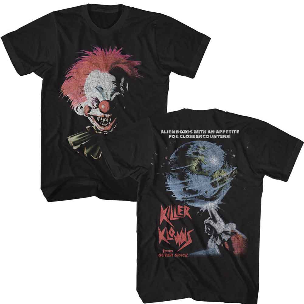 Killer Klowns - KILLER KLOWNS OVERSIZED KLOWN HEAD F B Adult Shirt