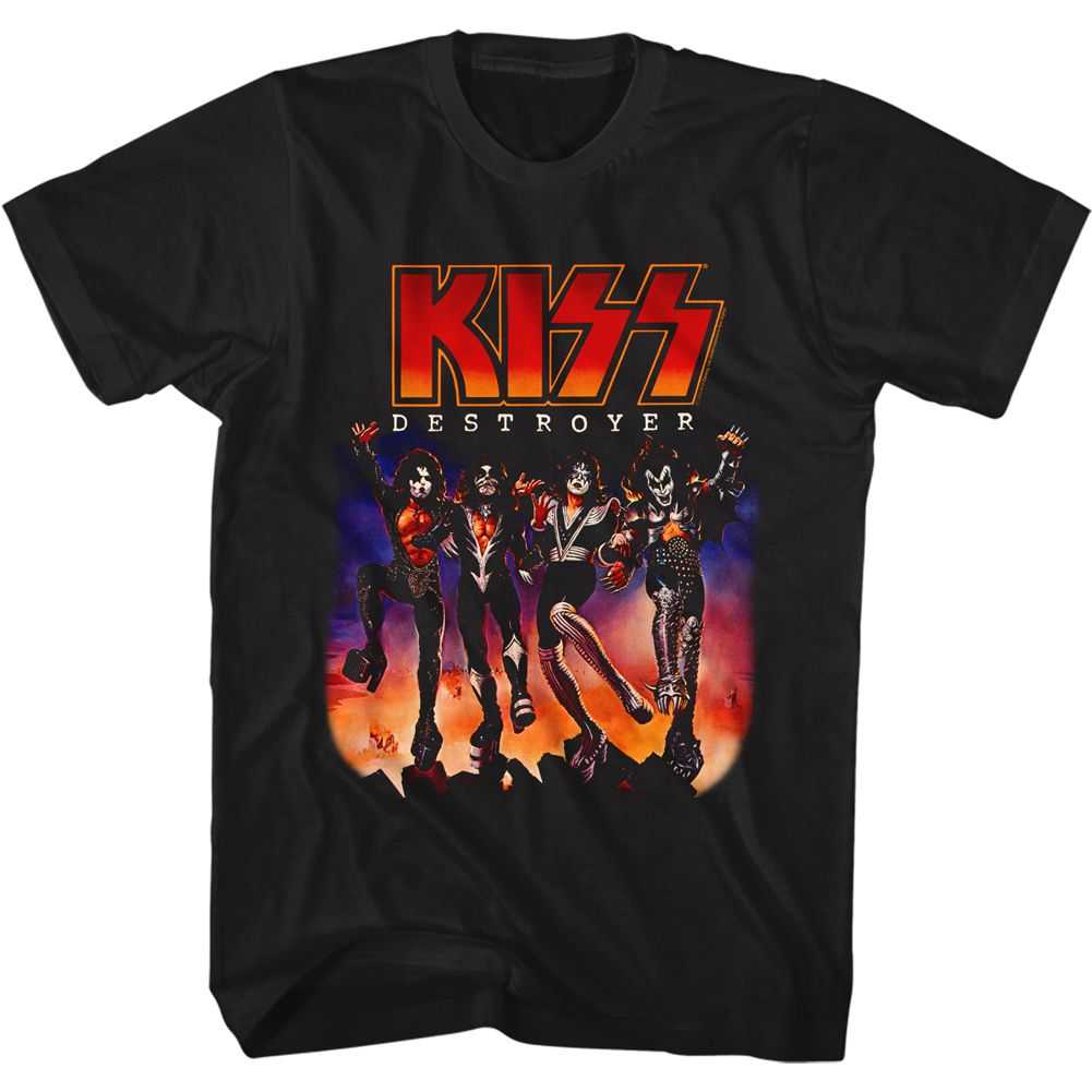 KISS - DESTROYER Adult Shirt