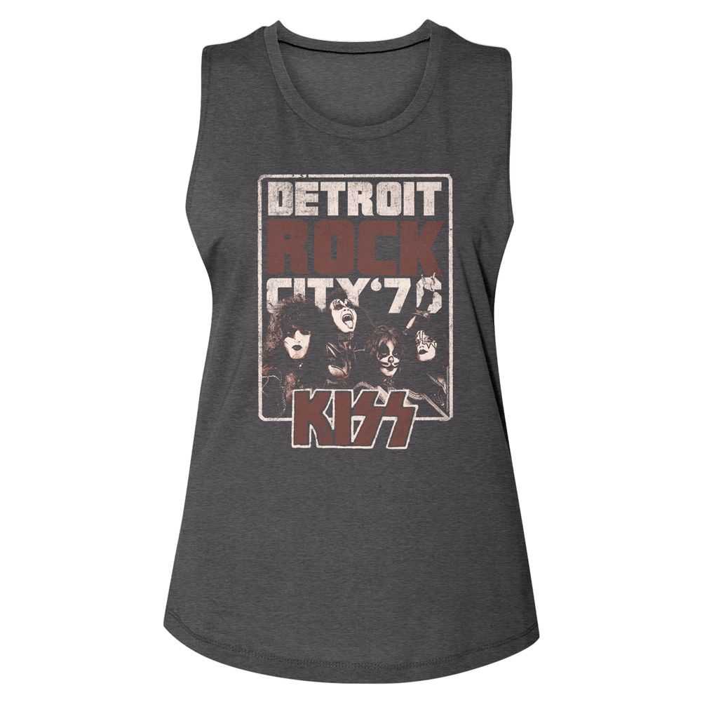 KISS - DETROIT ROCK CITY 77 Adult Shirt