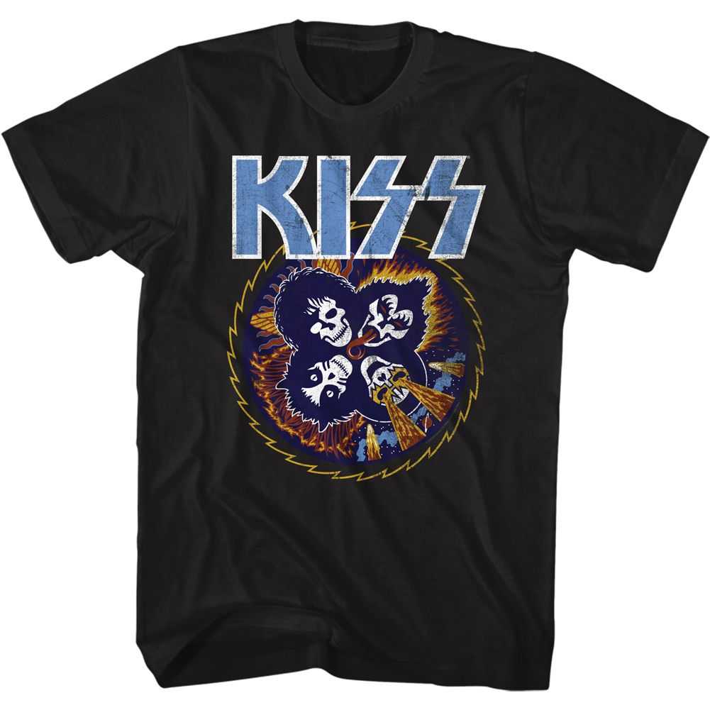 KISS - SKULL CIRCLE Adult Shirt