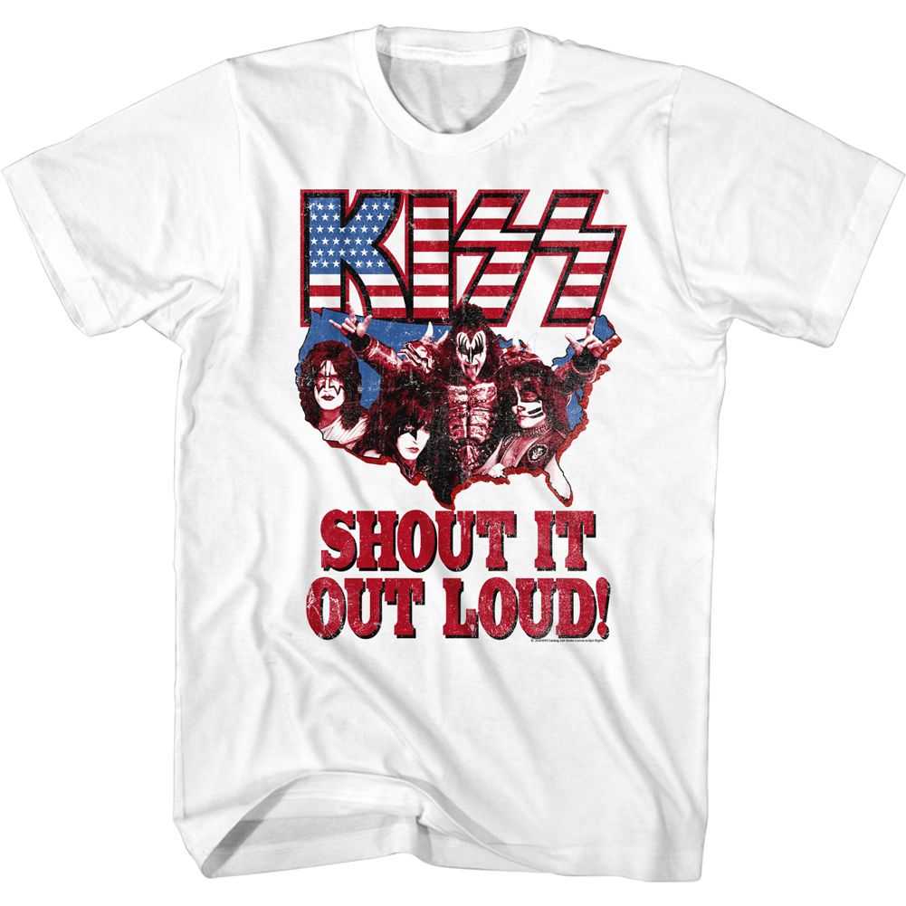 KISS - SHOUT Adult Shirt