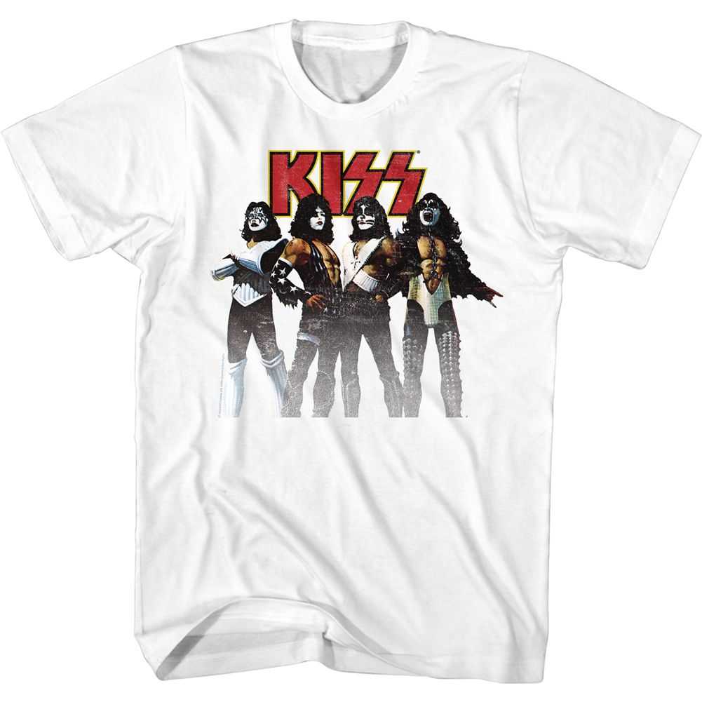 KISS - KISS BAND Adult Shirt