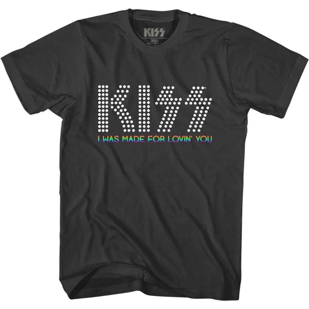 KISS - LOVIN YOU RAINBOW Adult Shirt