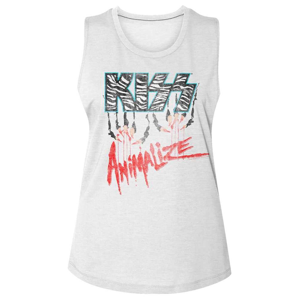 KISS - ANIMALIZE LOGO Adult Shirt