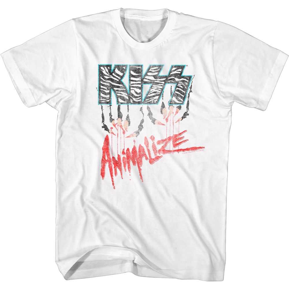KISS - ANIMALIZE LOGO Adult Shirt