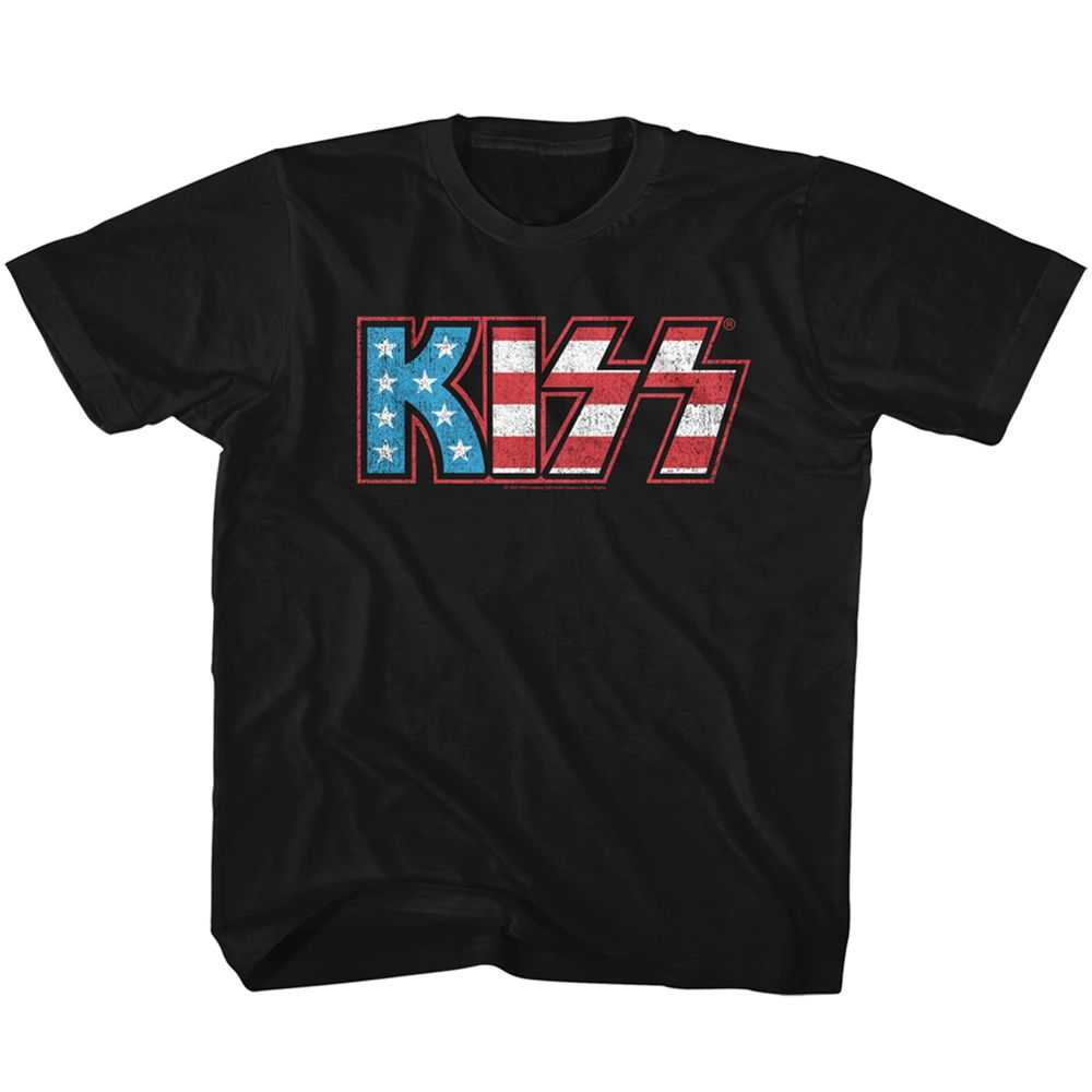 KISS - FLAG KISS Youth Shirt