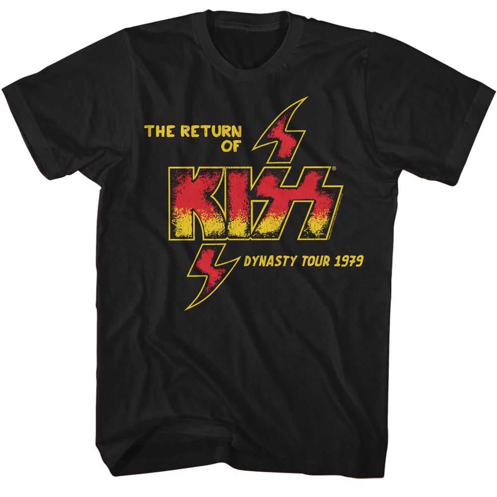 KISS - KISS-THE RETURN OF KISS 1979 Adult Shirt
