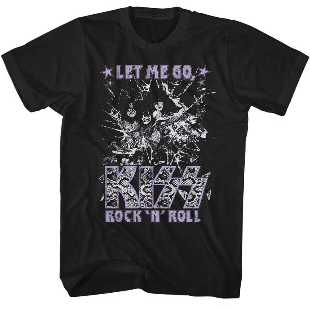 KISS - KISS-GLASS BREAKING Adult Shirt