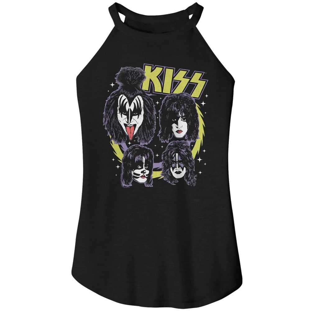 KISS - KISS SPIKE CIRCLES Adult Shirt
