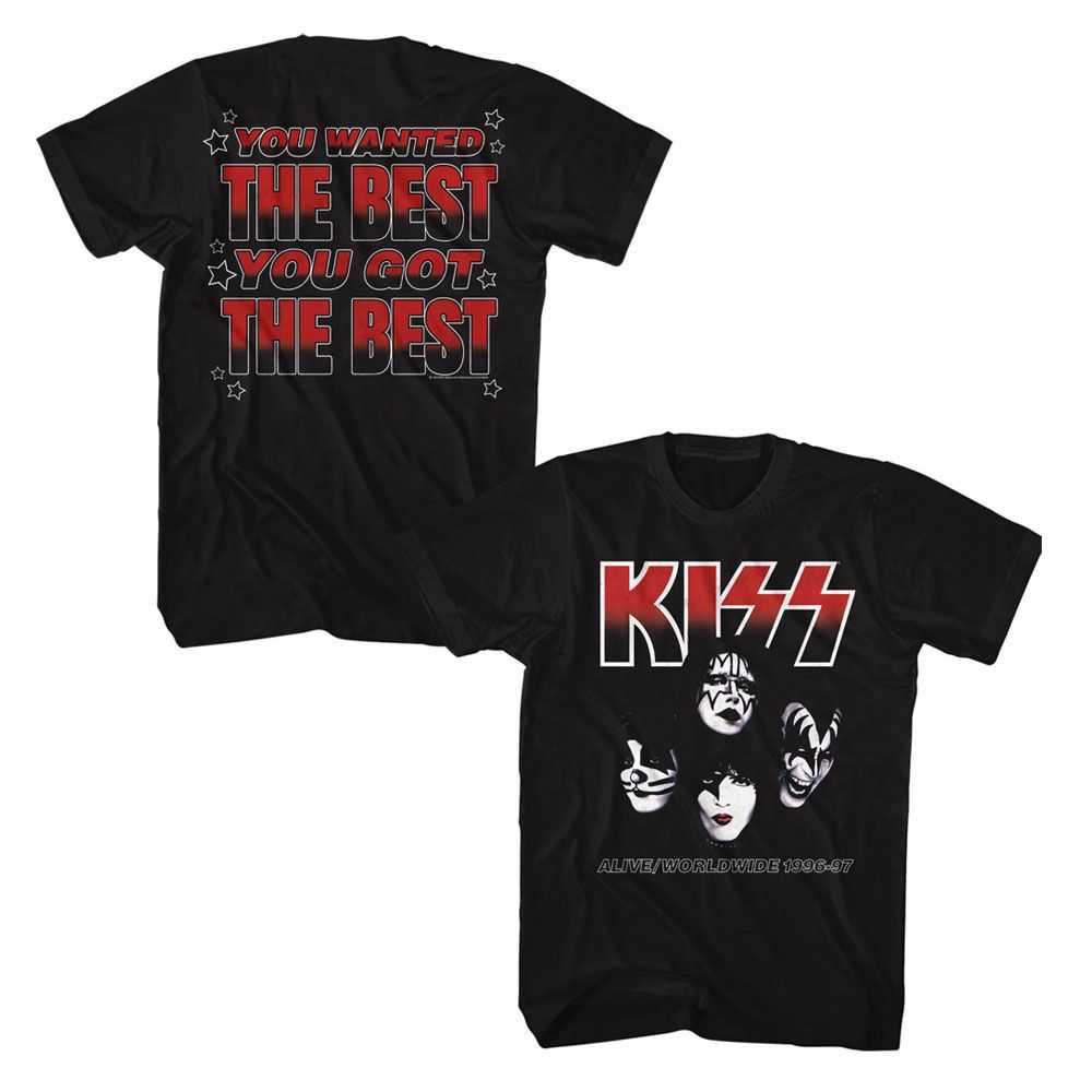 KISS - KISS YOU WANTED THE BEST Adult Shirt