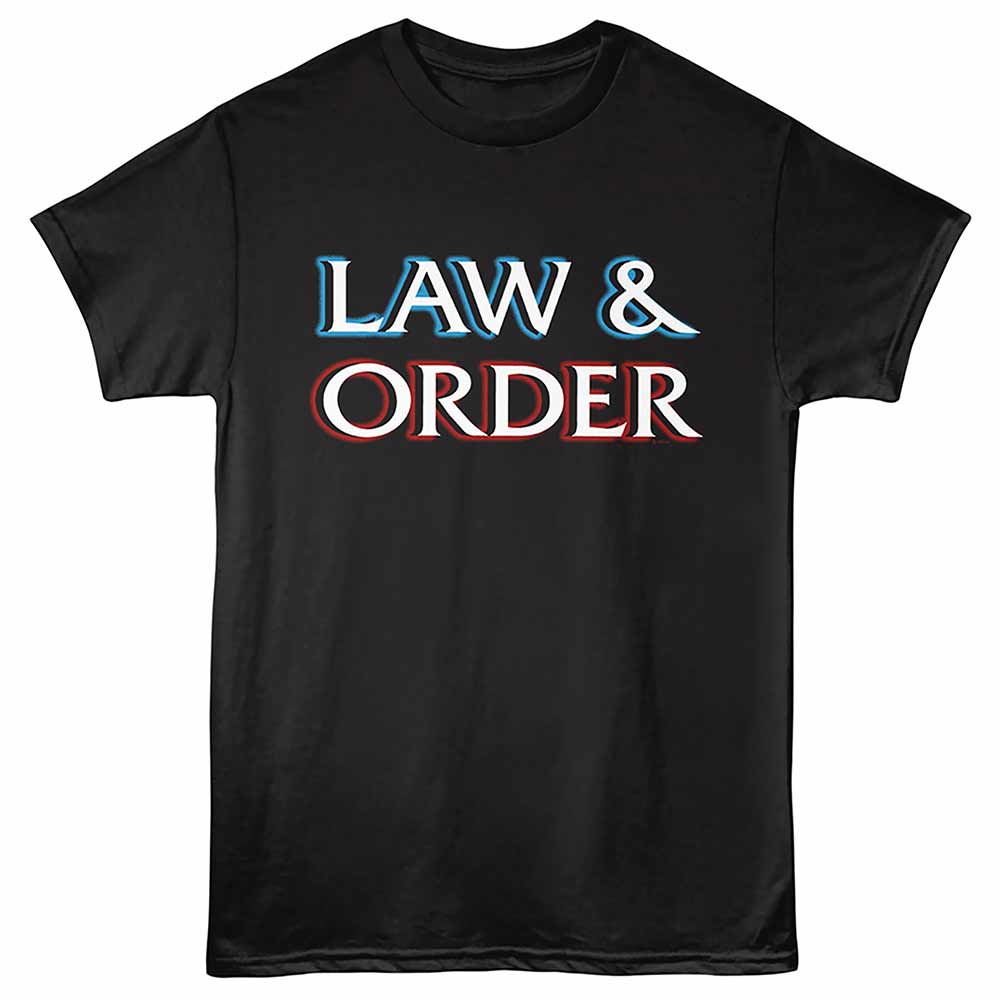 Law And Order - LAO LOGO Adult Shirt