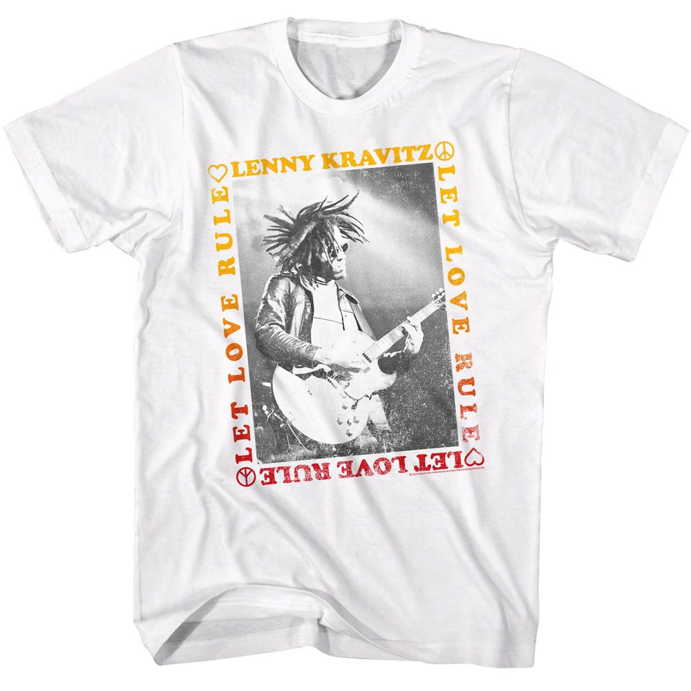Lenny Kravitz - LENNY KRAVITZ LET LOVE RULE BORDER Adult Shirt