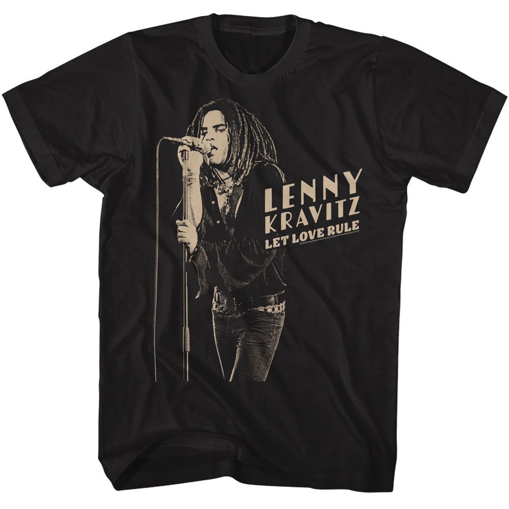 Lenny Kravitz - LENNY KRAVITZ STARK MICROPHONE Adult Shirt