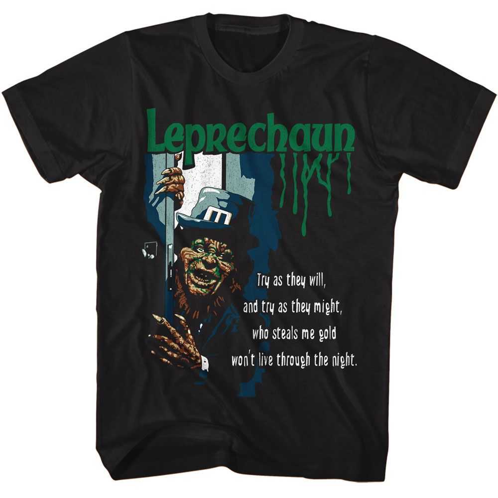 Leprechaun - LEPRECHAUN TRY AS THEY WILL Adult Shirt