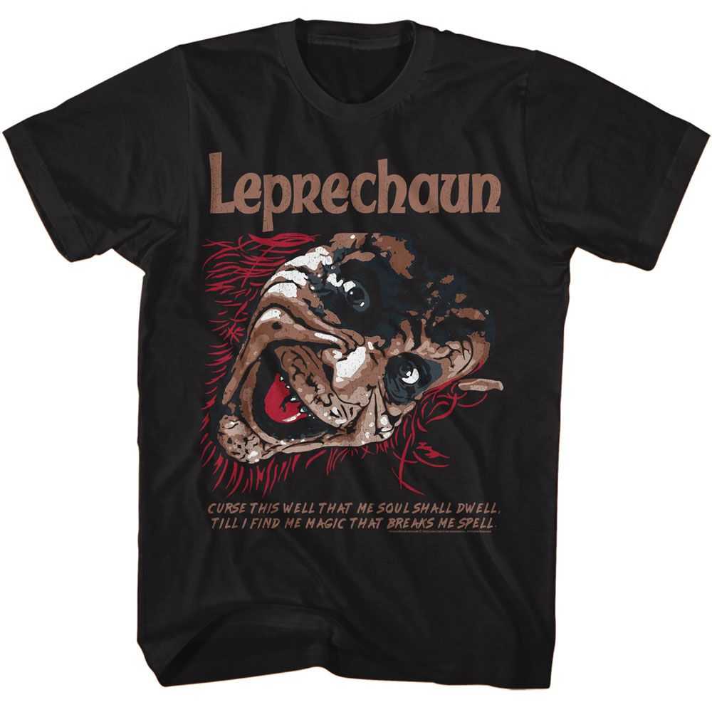 Leprechaun - LEPRECHAUN CURSE THIS WELL Adult Shirt