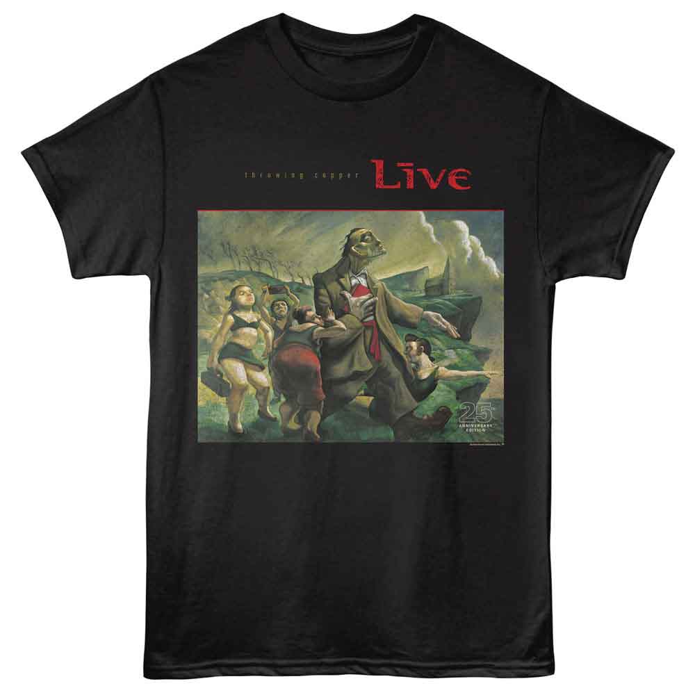 Live - LIVE THROWING COVER Adult Shirt