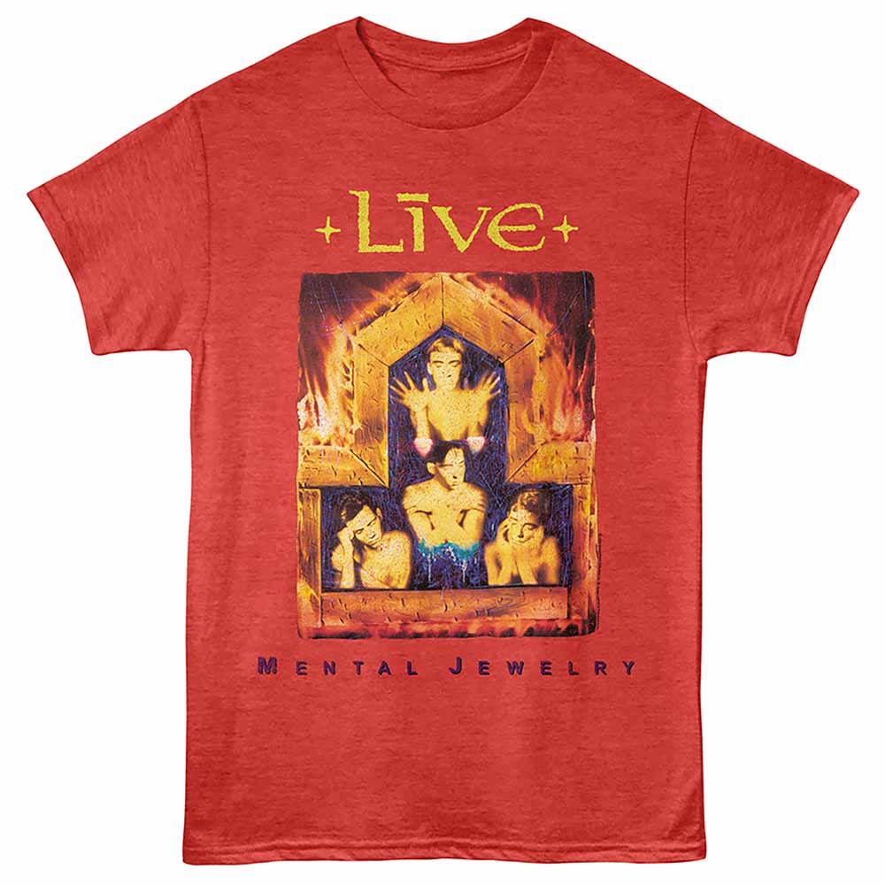 Live - LIVE MENTAL JEWELRY Adult Shirt