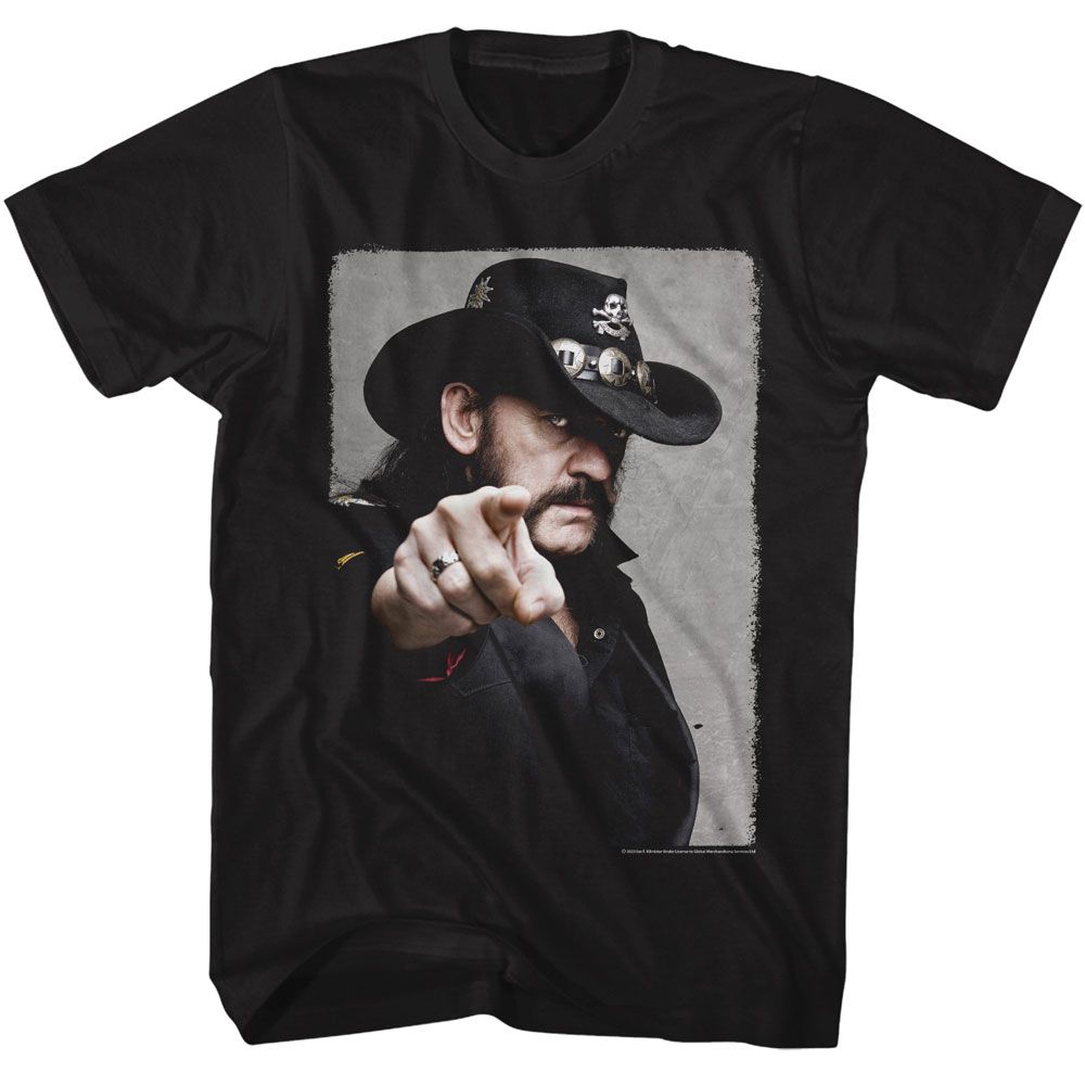 Lemmy - LEMMY POINTING Adult Shirt