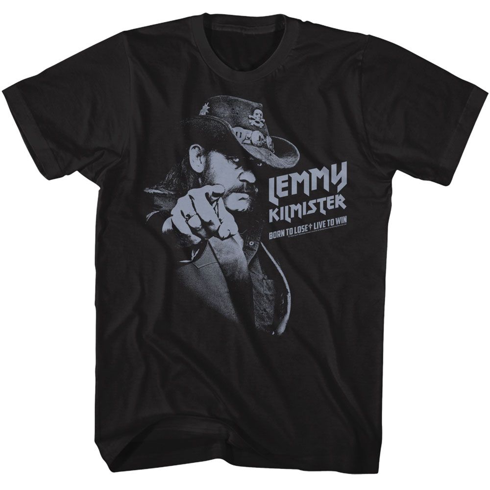 Lemmy - LEMMY MONOCHROME POINT Adult Shirt