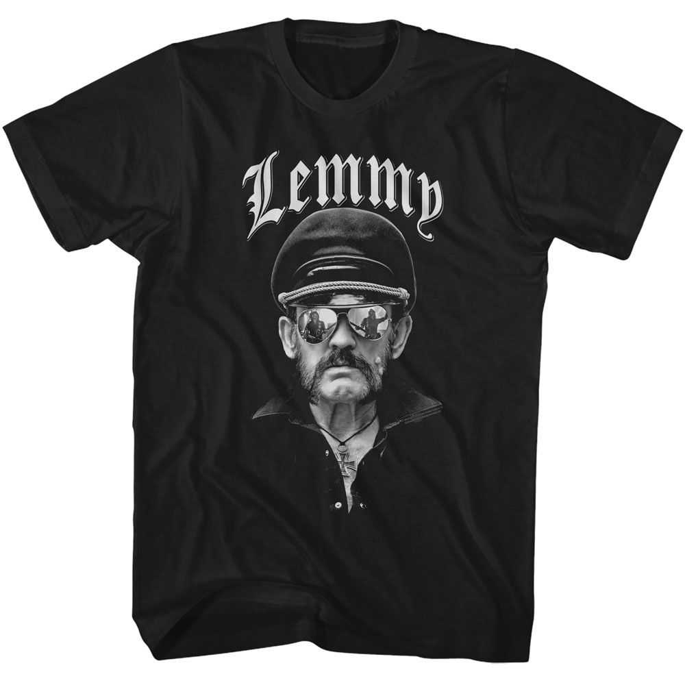 Lemmy - LEMMY GLASSES AND CAP Adult Shirt