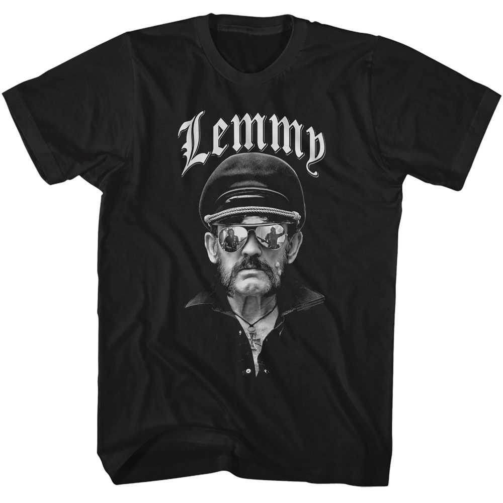 Lemmy - LEMMY GLASSES AND CAP Adult Shirt