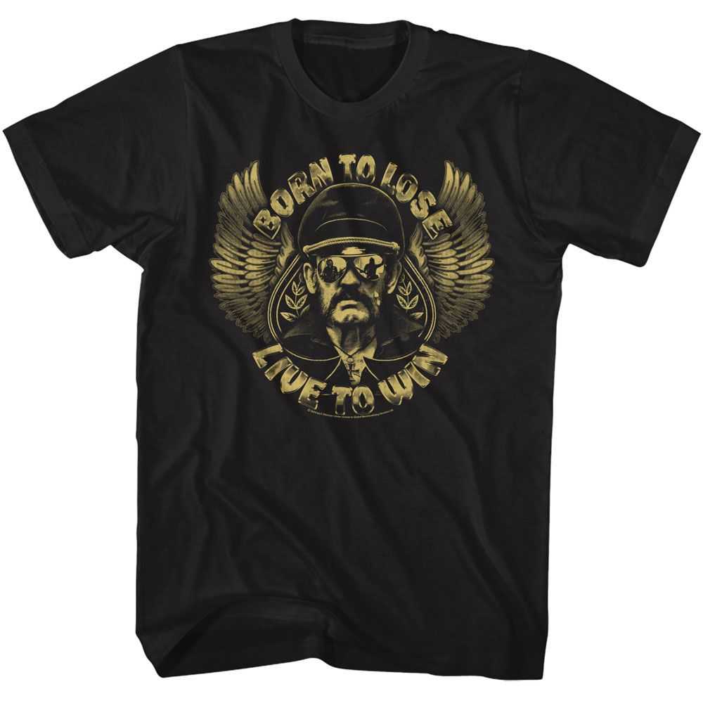 Lemmy - LEMMY BORN TO LOSE Adult Shirt