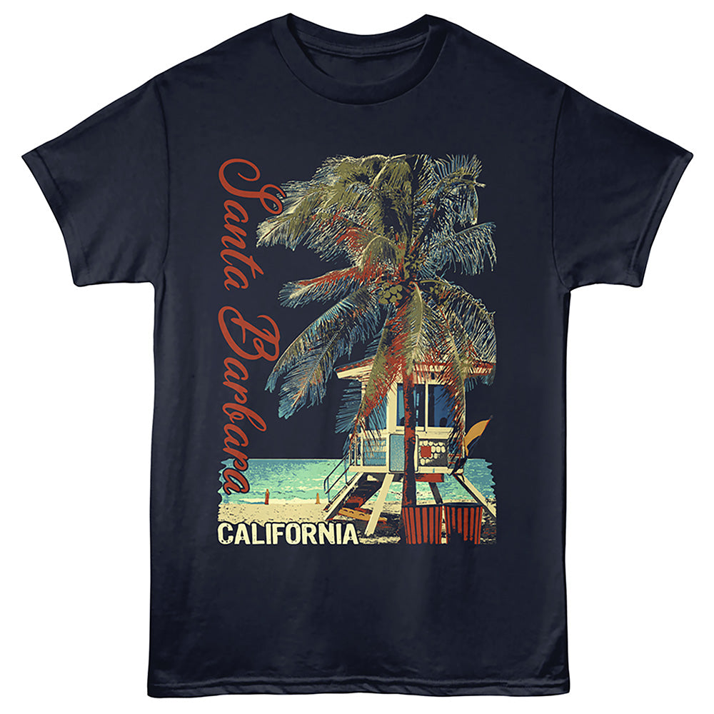 Lantern Press - SB LIFEGUARD STATION Adult Shirt