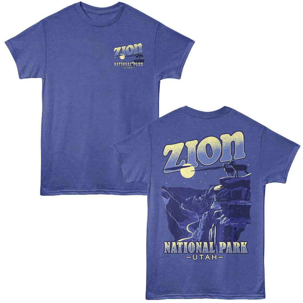 Lantern Press - ZION NIGHT GOATS Adult Shirt