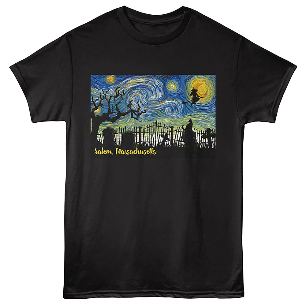 Lantern Press - STARRY SALEM Adult Shirt