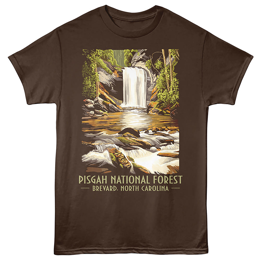 Lantern Press - PISGAH NATIONAL Adult Shirt