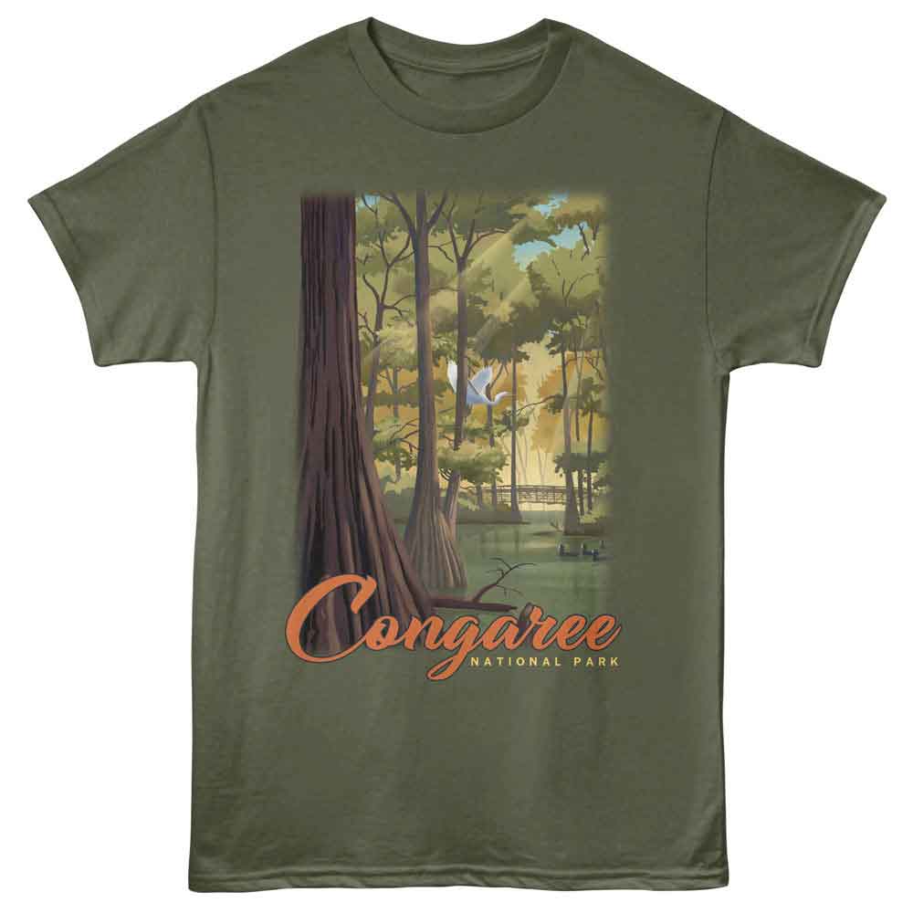 Lantern Press - CONGARY GREEN Adult Shirt
