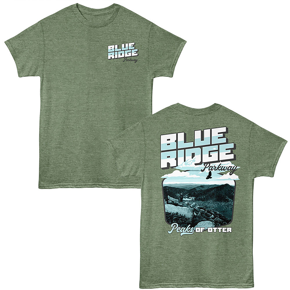 Lantern Press - PARKWAY BLUE F B Adult Shirt
